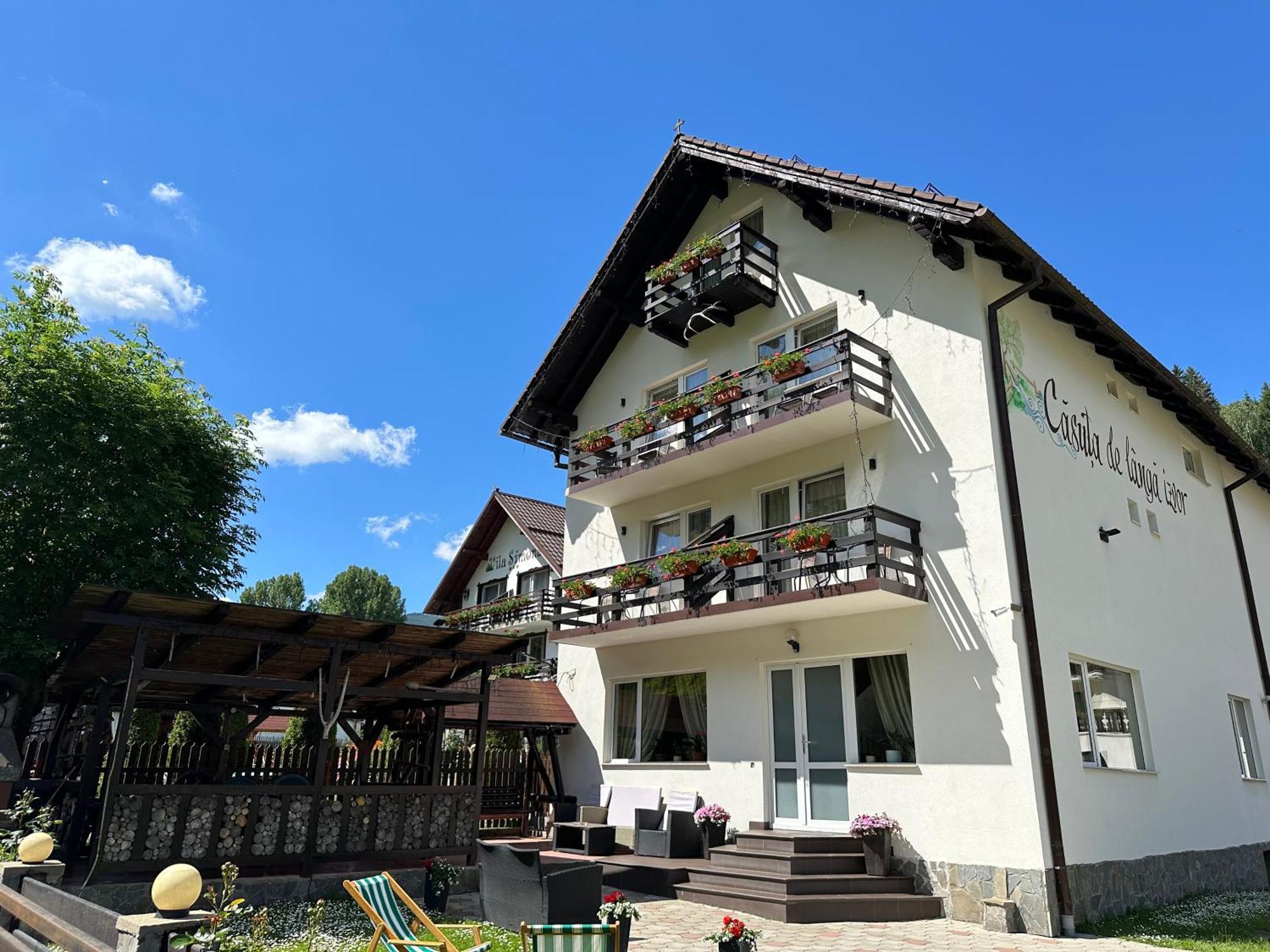 Casuta De Langa Izvor Hotel Moeciu De Sus Bagian luar foto